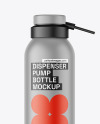 Matte Dispenser Bottle Mockup