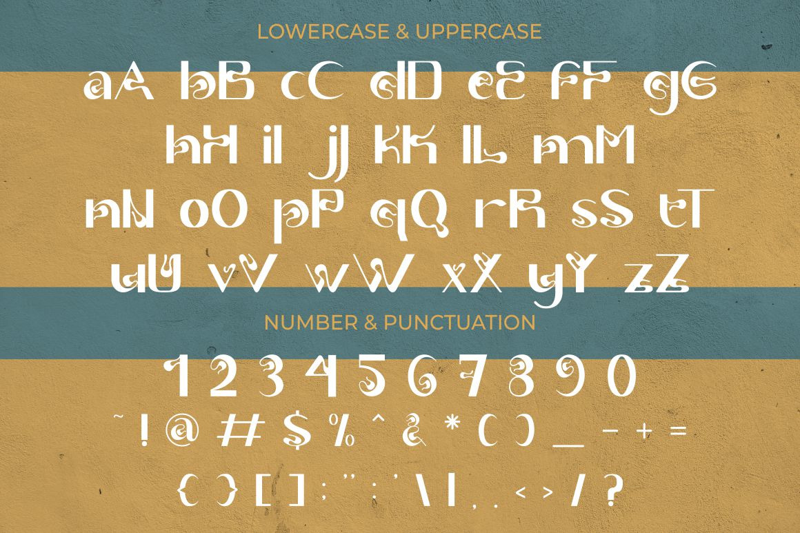 Midocean - Decorative Sans Font