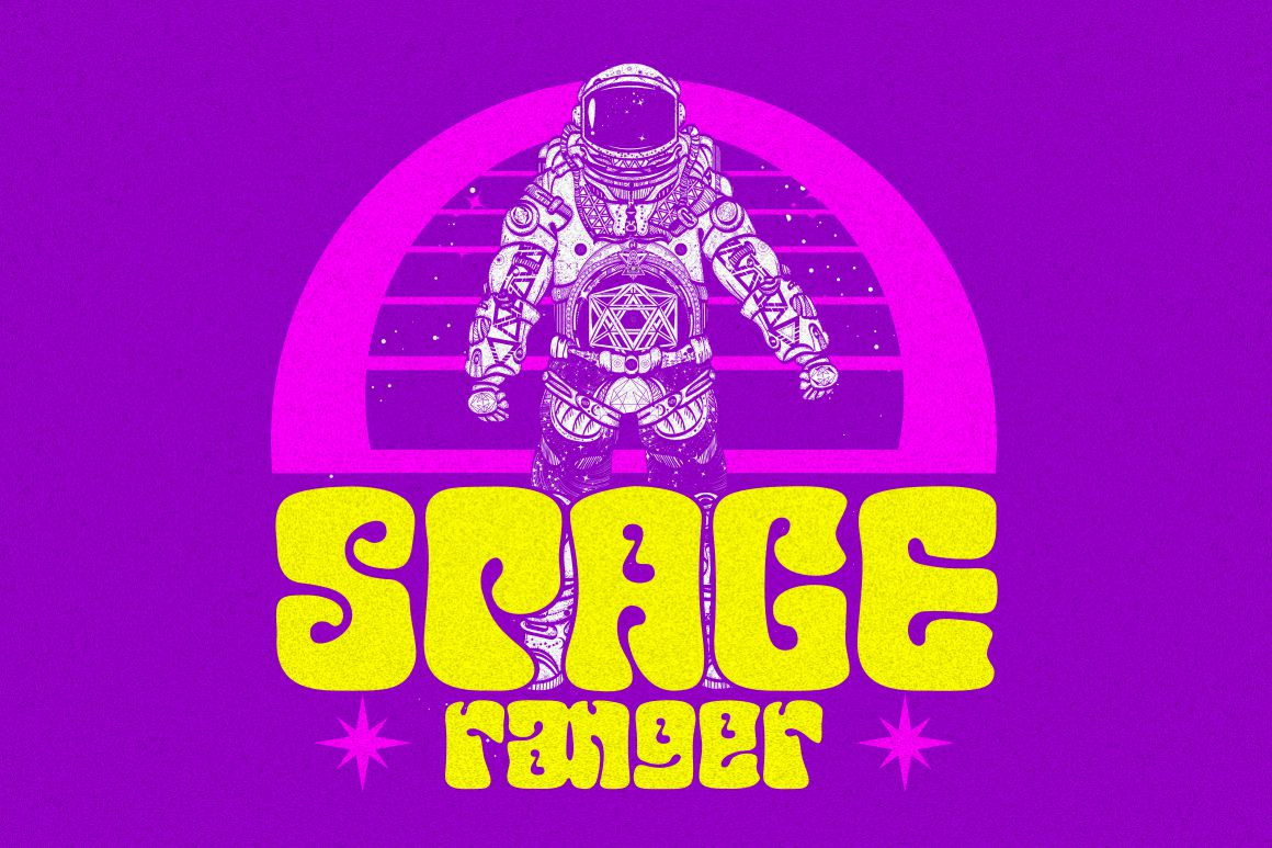 Mind Explorer - Psychedelic Font Mind Explorer - Psychedelic Font