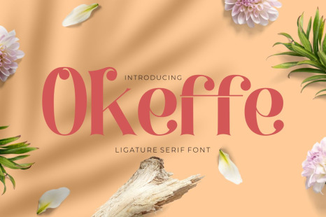 Okeffe - Ligature Serif Font - Baseball