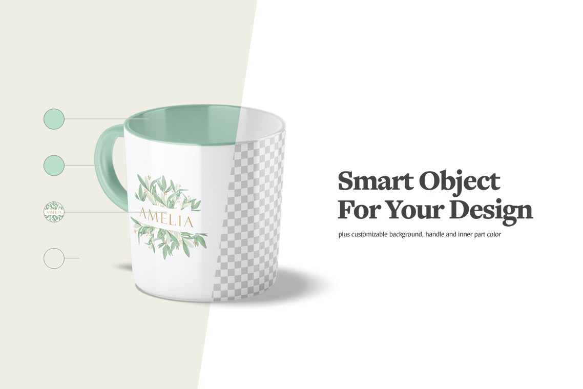 Dinera Mug Animated Mockup 10oz Dinera Mug Animated Mockup 10oz