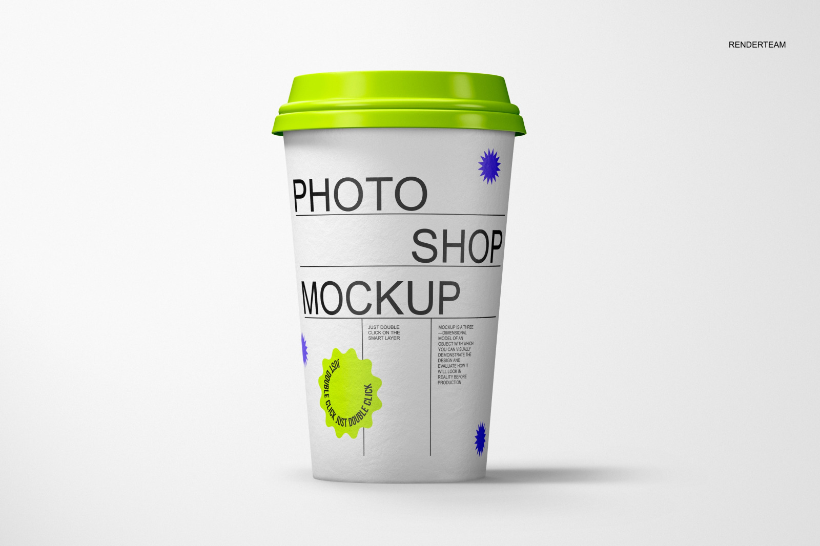 Paper Cup Mockup Set Paper Cup Mockup Set