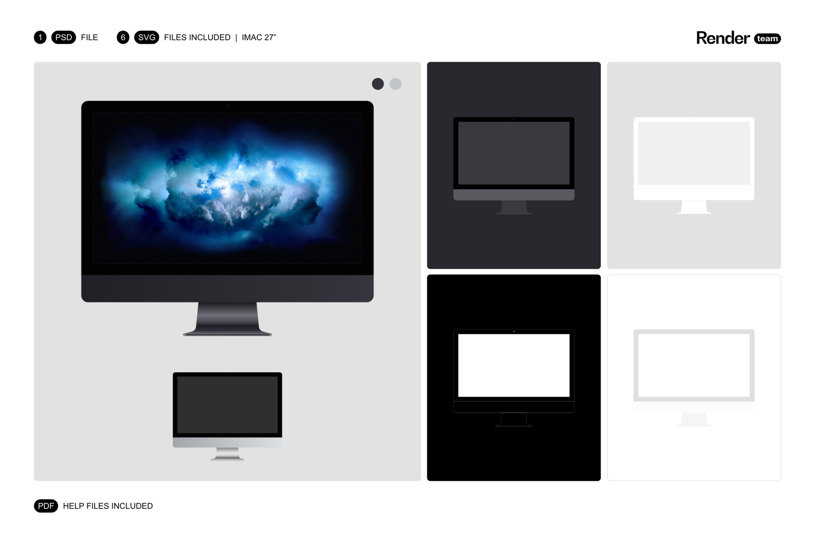 Apple Devices Mockup Bundle Apple Devices Mockup Bundle