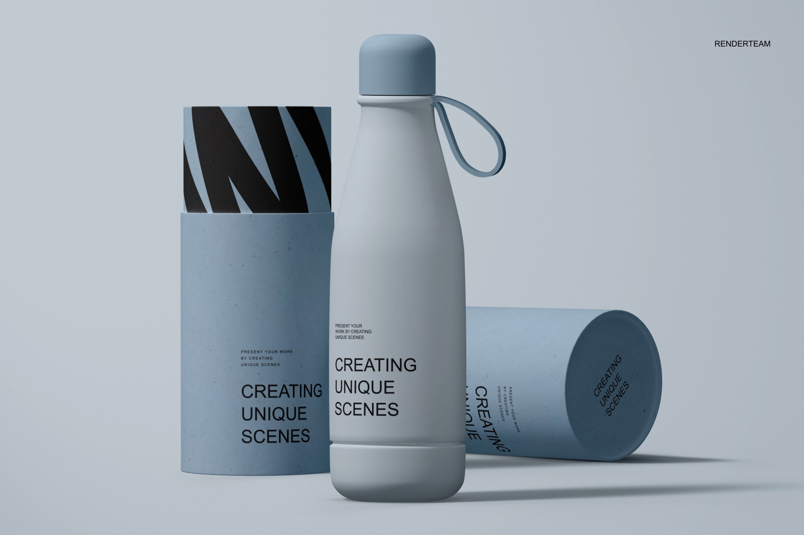 Tube and Bottle Mockup Set Tube and Bottle Mockup Set