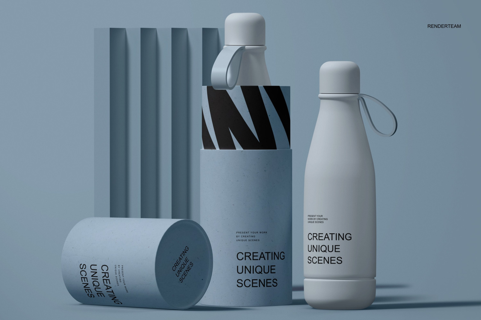 Tube and Bottle Mockup Set Tube and Bottle Mockup Set