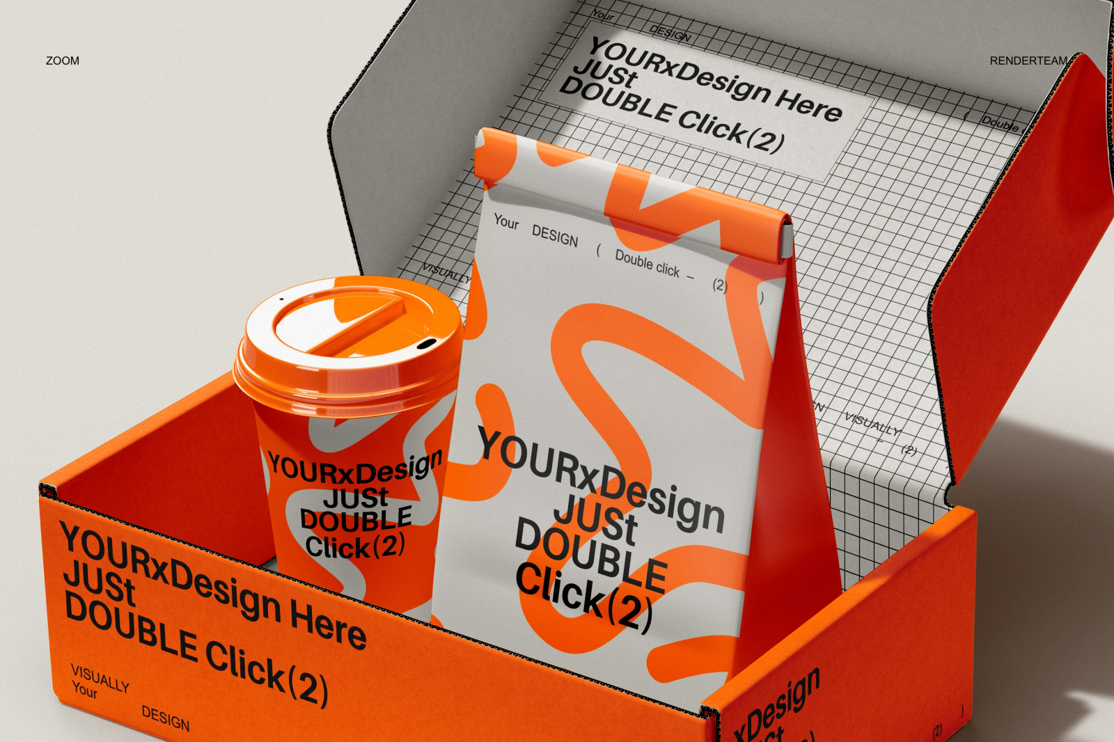 Paper Packaging Mockup Set Paper Packaging Mockup Set
