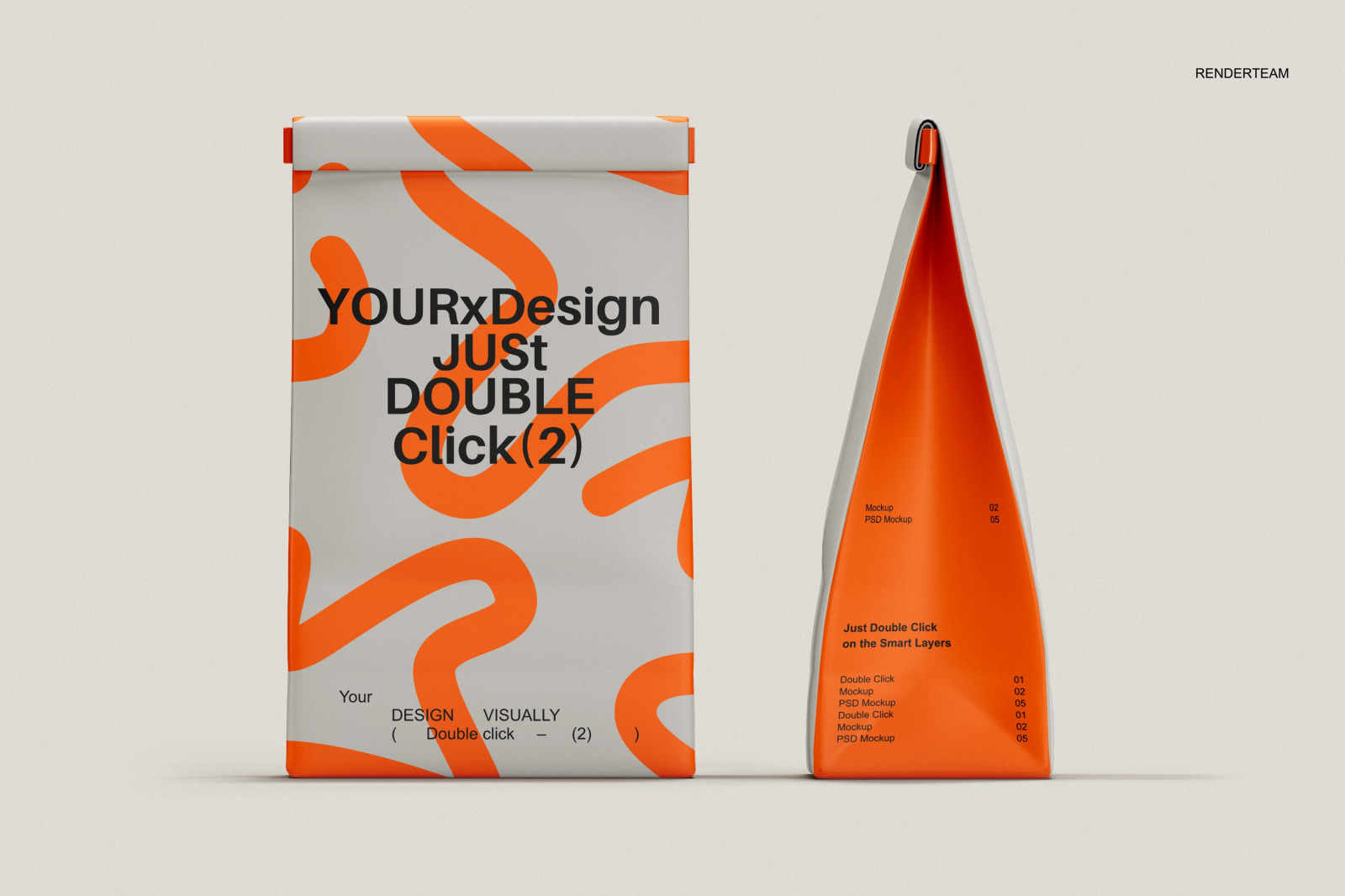 Paper Packaging Mockup Set Paper Packaging Mockup Set