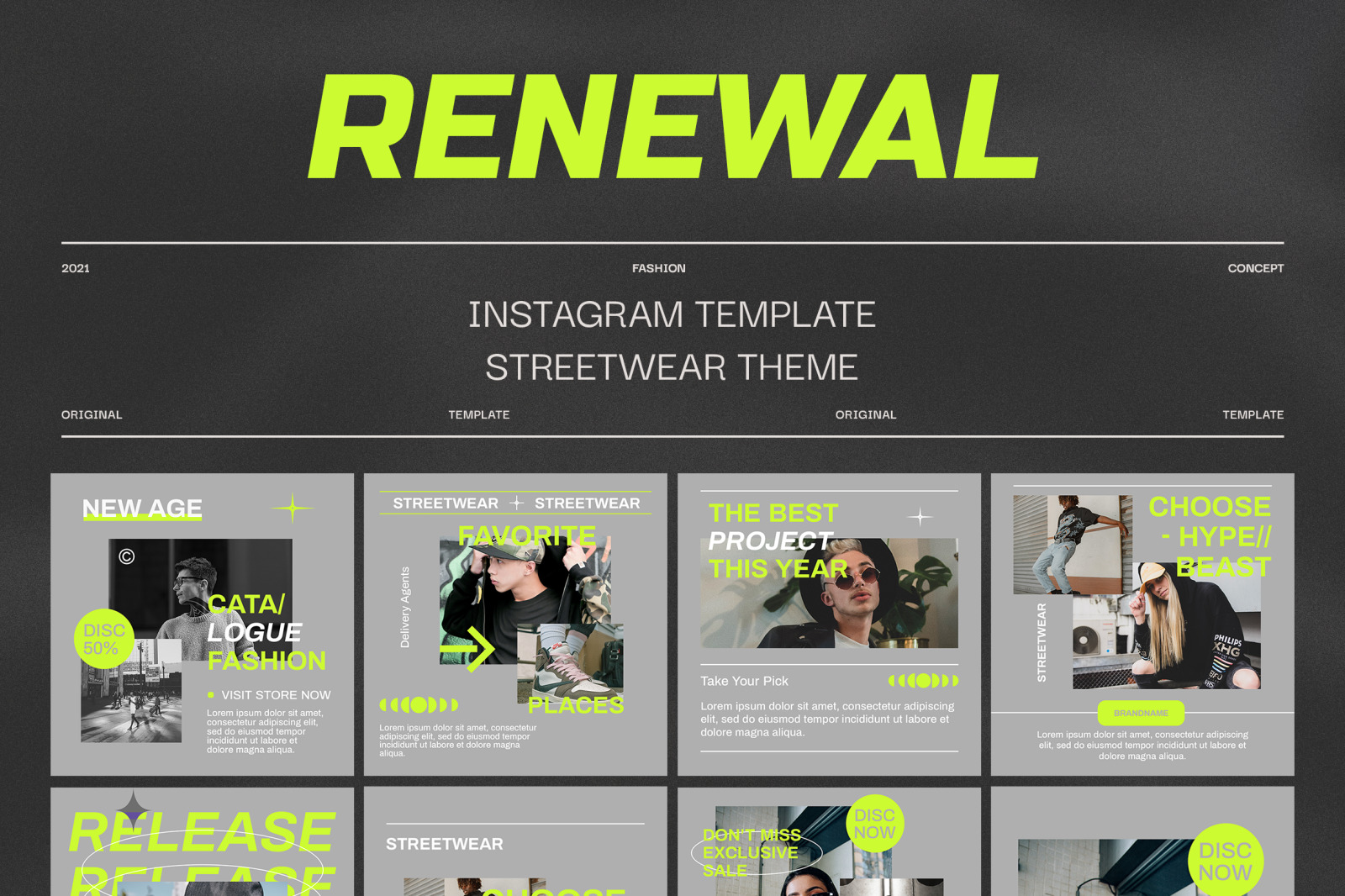 Renewal Instagram Template