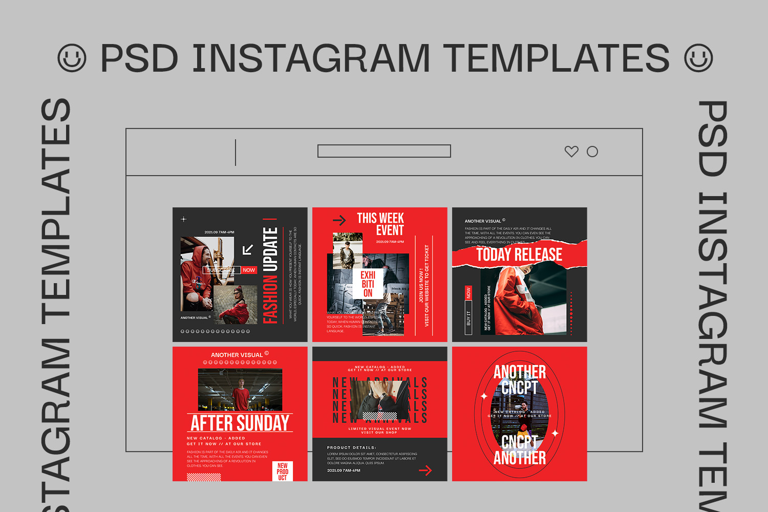 Excrite Instagram Template Excrite Instagram Template