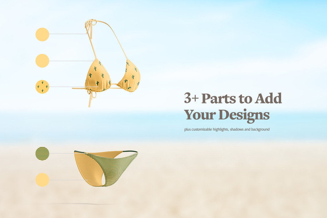 Bikini Mockups Bikini Mockups
