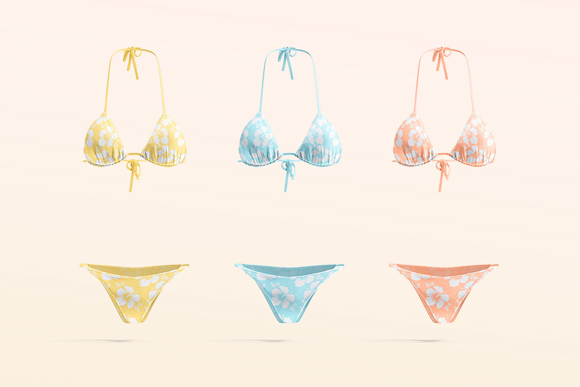 Bikini Mockups Bikini Mockups
