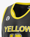 Basketball Jersey Mockup - Half Side View