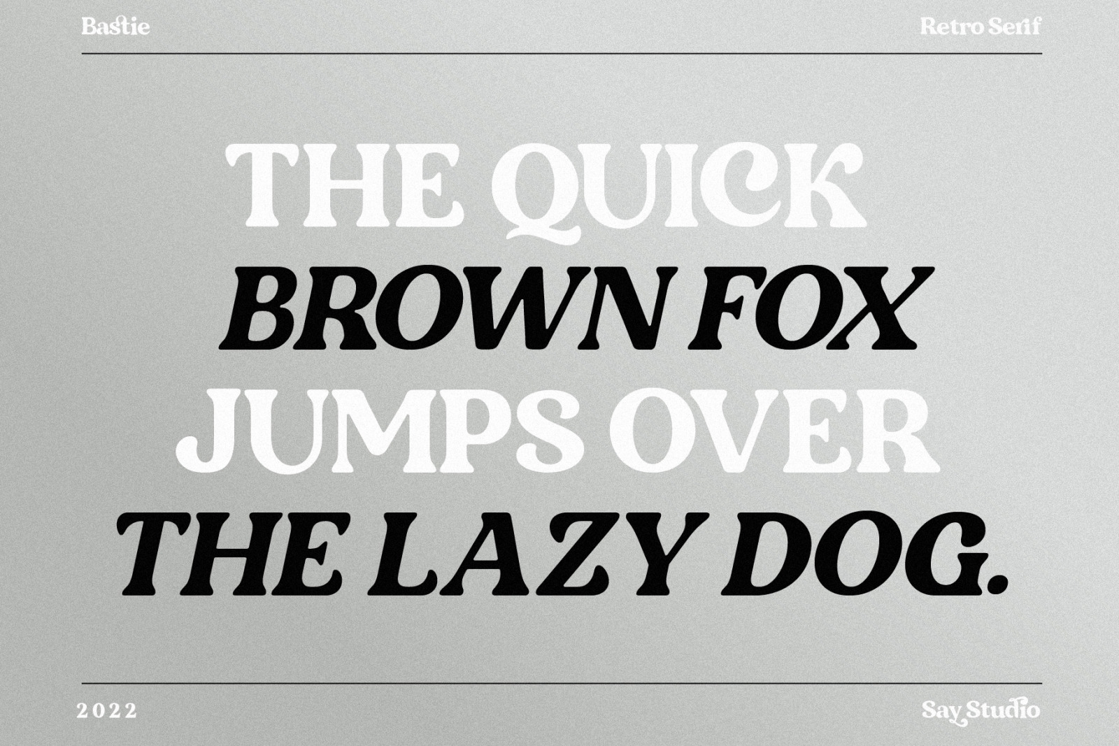 Bastie - Elegant Serif Font