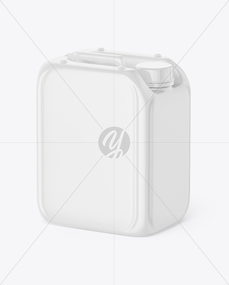 Plastic Jerry Can Mockup