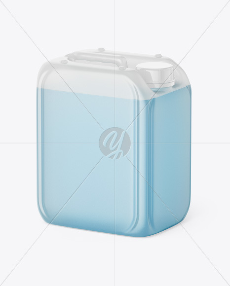 Transparent Jerry Can Mockup