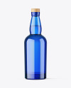 Colored Glass Bottle Mockup