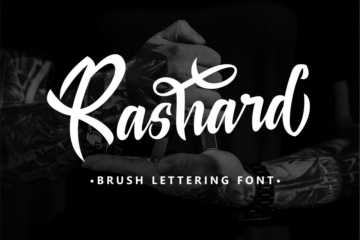 Rashard - Brush Lettering Font