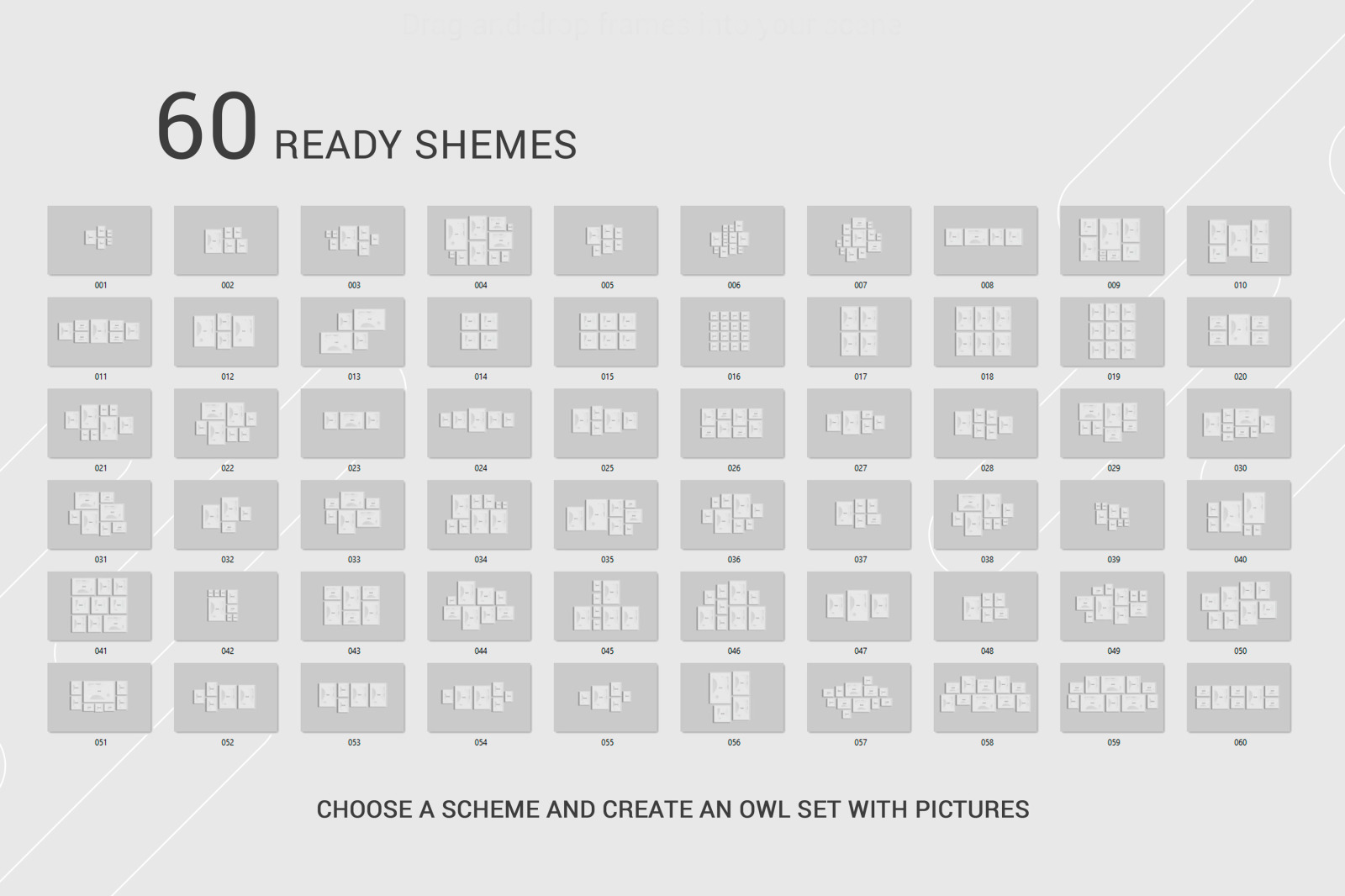Frame Shemes Mockup Frame Shemes Mockup