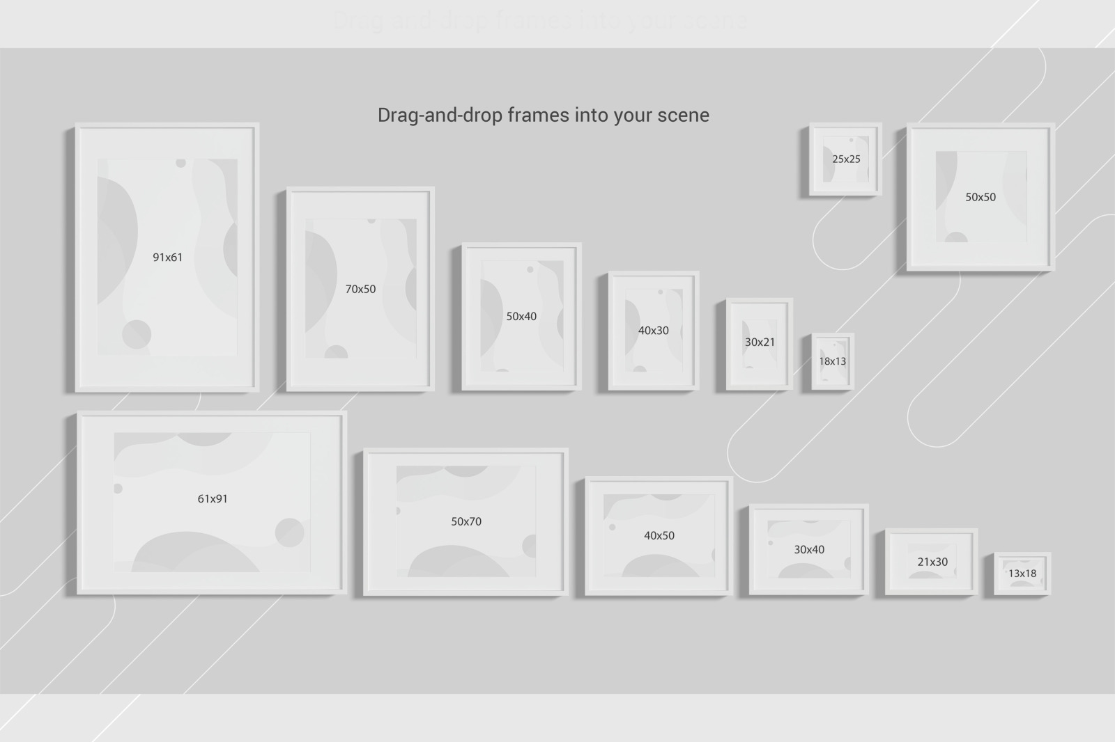 Frame Shemes Mockup Frame Shemes Mockup