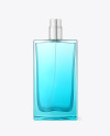 Colored Glass Perfume Bottle Mockup
