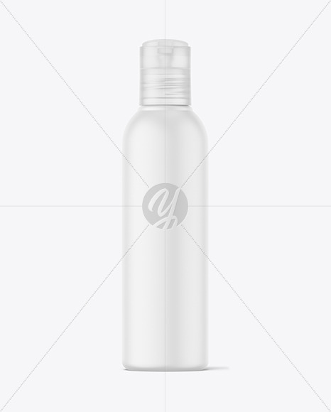 Matte Plastic Cosmetic Bottle Mockup Matte Plastic Cosmetic Bottle Mockup