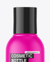 Matte Plastic Cosmetic Bottle Mockup Matte Plastic Cosmetic Bottle Mockup