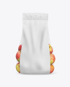 Apple Bag w/ Matte Label Mockup