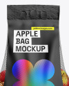 Apple Bag w/ Matte Label Mockup