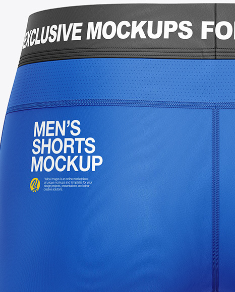 Men's Shorts Mockup