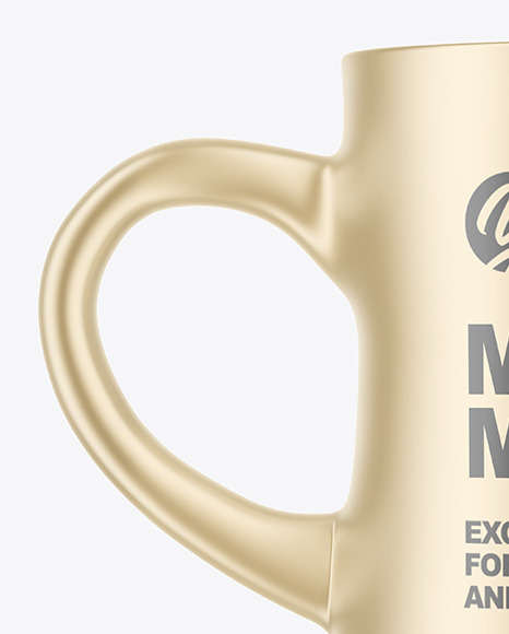 Matte Metallized Mug Mockup