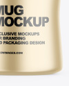 Matte Metallized Mug Mockup