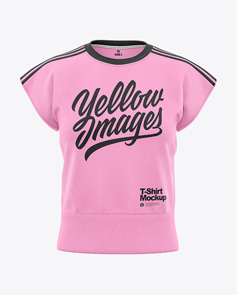 Women’s T-Shirt Mockup - Front View