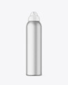 Metallic Spray Bottle Mockup