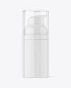 Glossy Plastic Pump Bottle Mockup