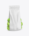 Apple Bag w/ Matte Label Mockup