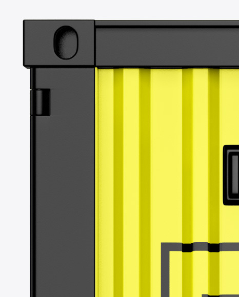 10F Shipping Container Mockup