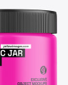 Matte Cosmetic Jar Mockup