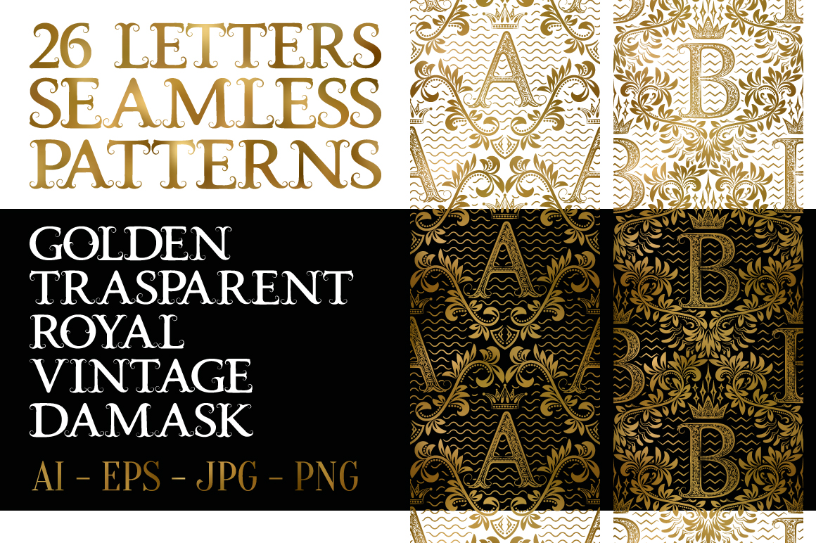 26 alphabetic seamless patterns 26 alphabetic seamless patterns