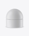Matte Cosmetic Jar Mockup Matte Cosmetic Jar Mockup