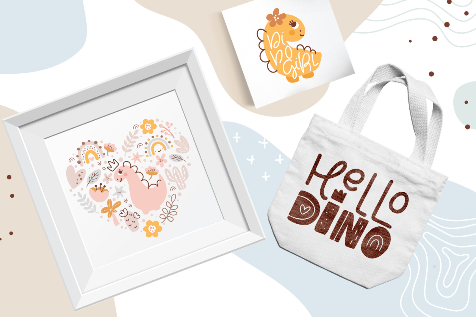 Dino Girl SVG Dino Girl SVG