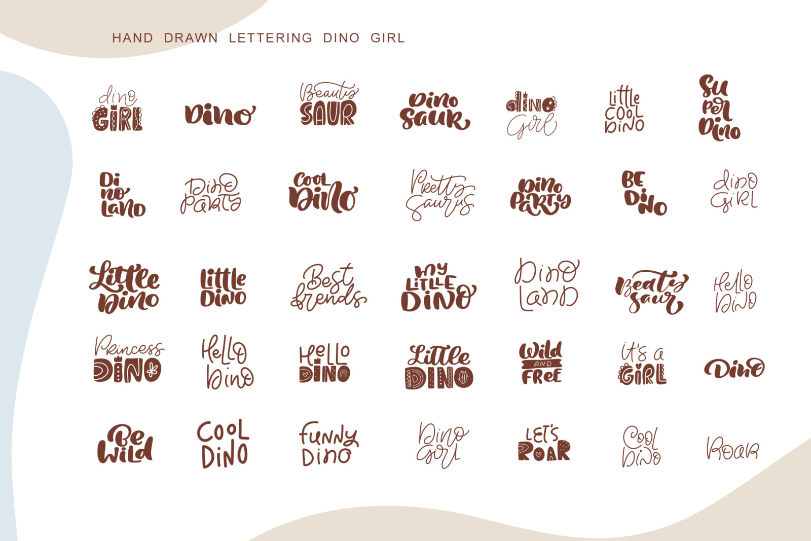 Dino Girl SVG Dino Girl SVG