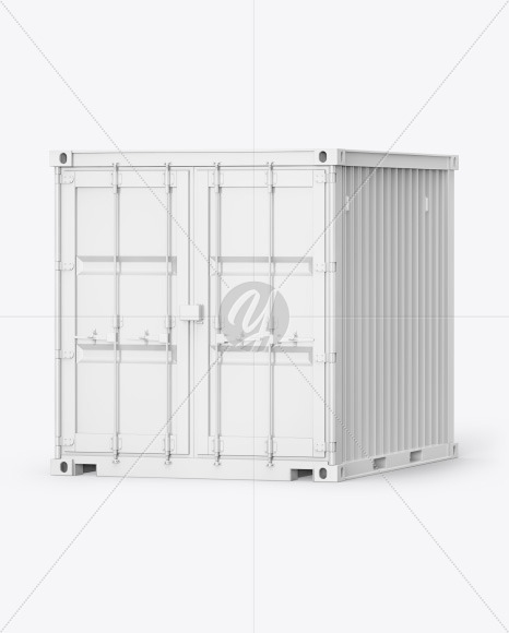 10F Shipping Container Mockup