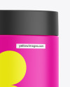 500ml Matte Cosmetic Jar Mockup