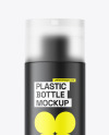 Matte Plastic Bottle Mockup