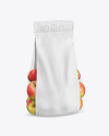 Apple Bag w/ Matte Label Mockup