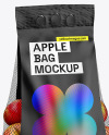 Apple Bag w/ Matte Label Mockup