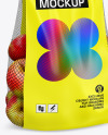 Apple Bag w/ Glossy Label Mockup