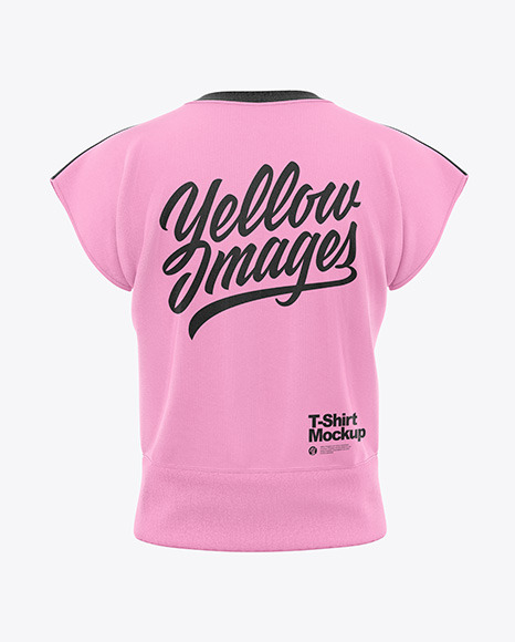 Women’s T-Shirt Mockup - Back View