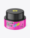 Matte Cosmetic Jar Mockup Matte Cosmetic Jar Mockup
