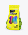 Apple Bag w/ Glossy Label Mockup